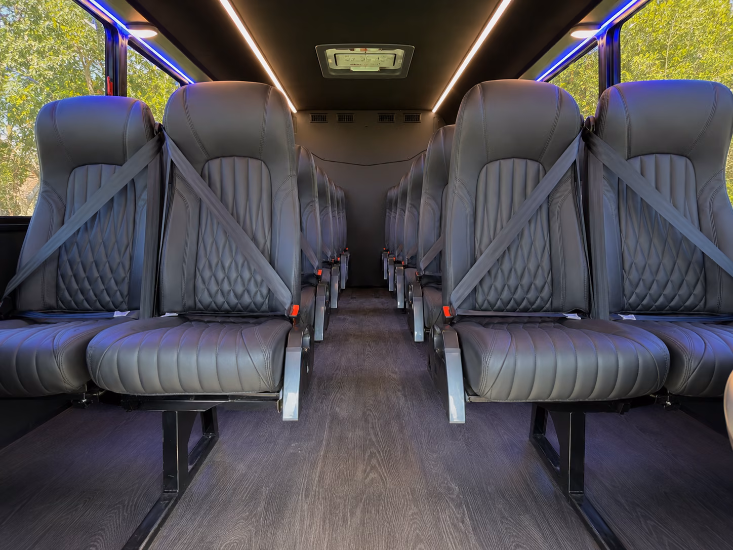 maricopa 18 passenger minibus inside