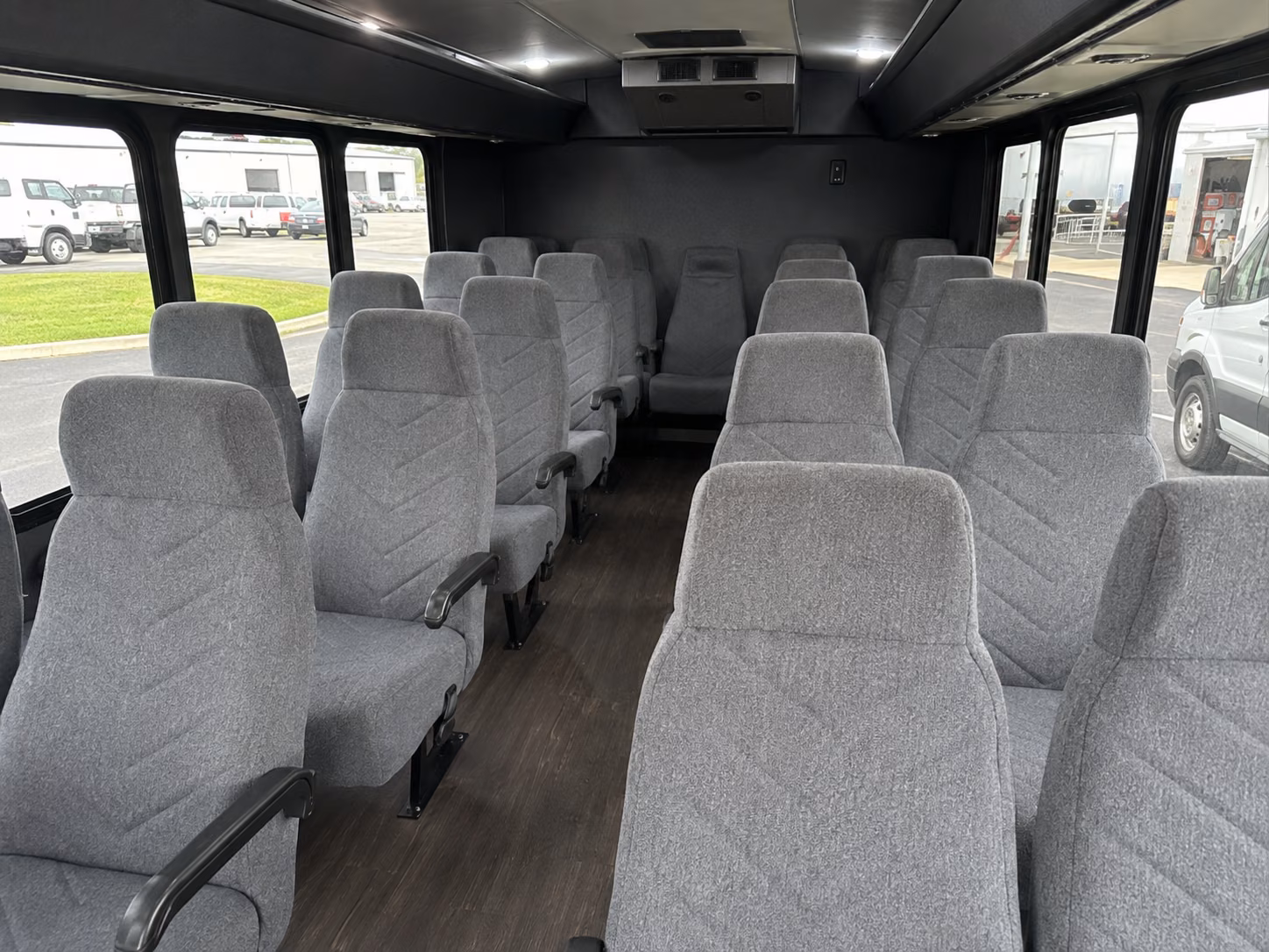 maricopa 20 passenger minibus inside
