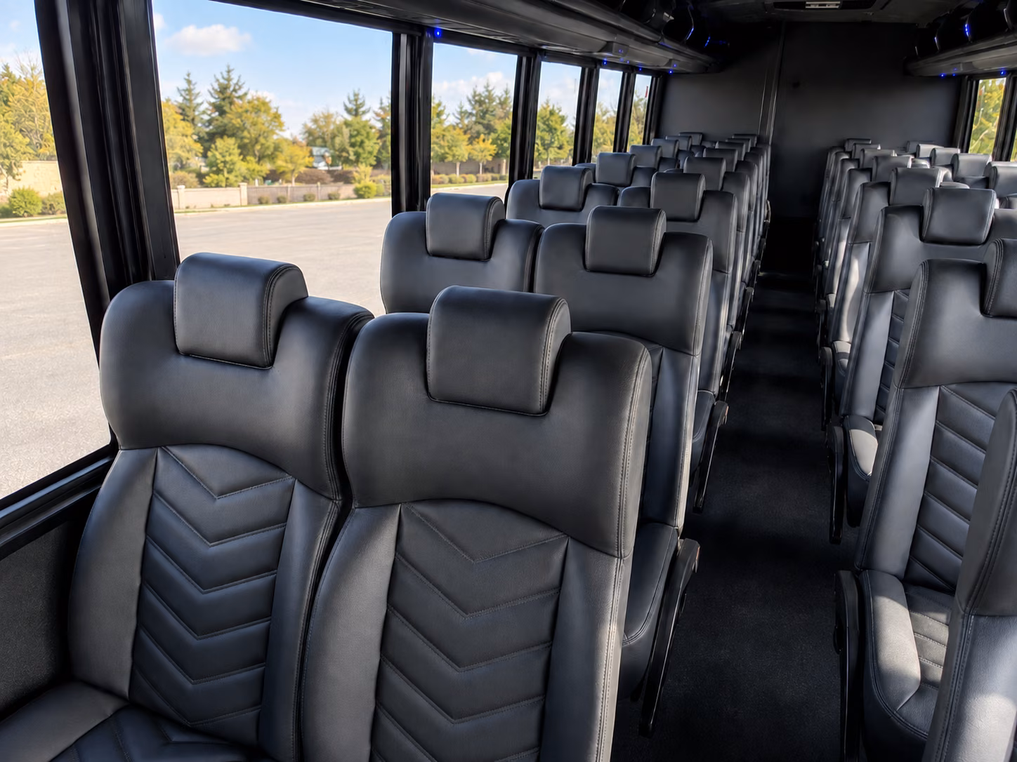 maricopa 20 passenger minibus interior