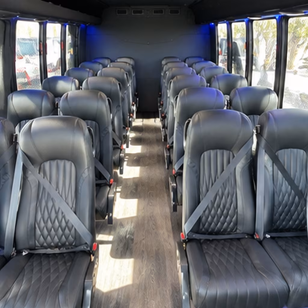 maricopa 25 passenger minibus inside