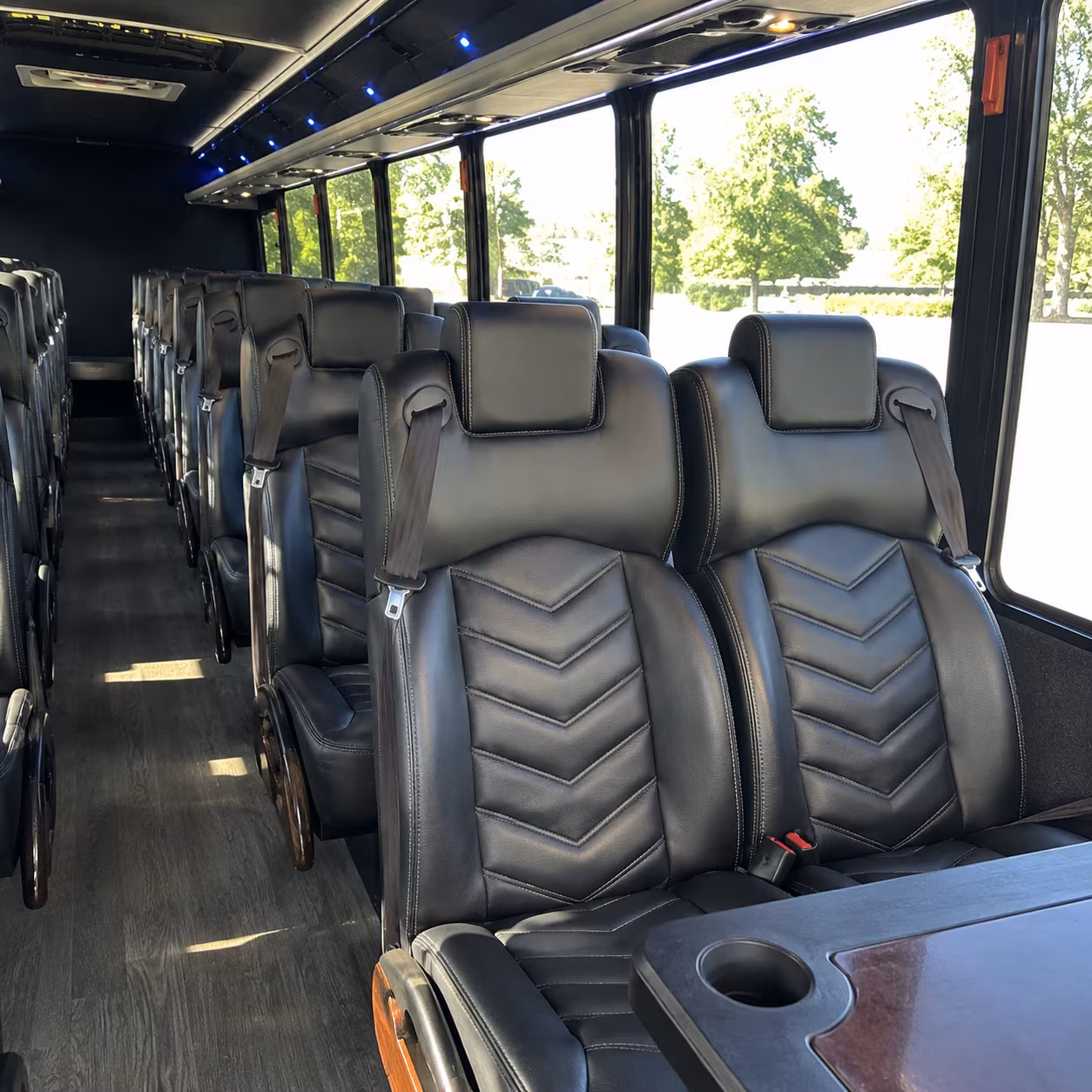 maricopa 28 passenger minibus inside