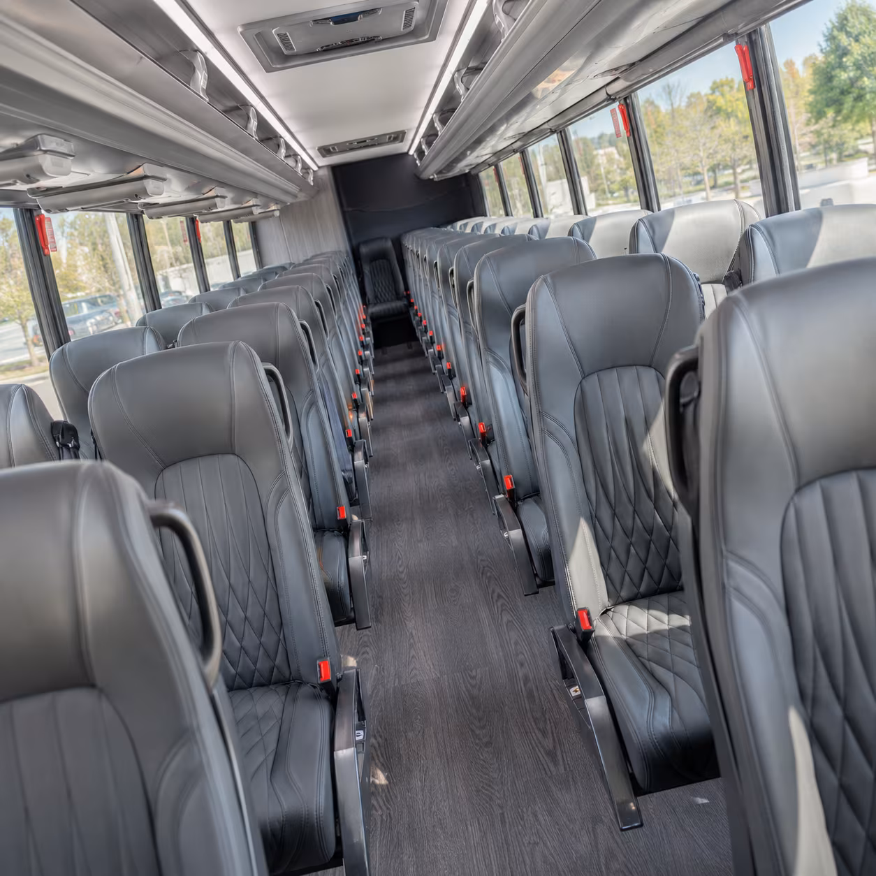 maricopa 28 passenger minibus interior