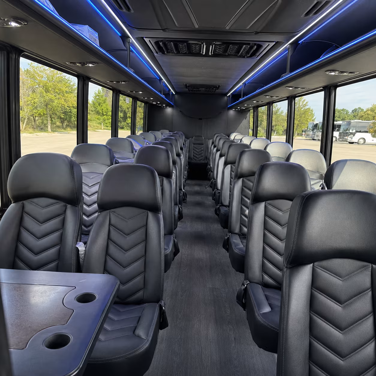 maricopa 35 passenger minibus interior