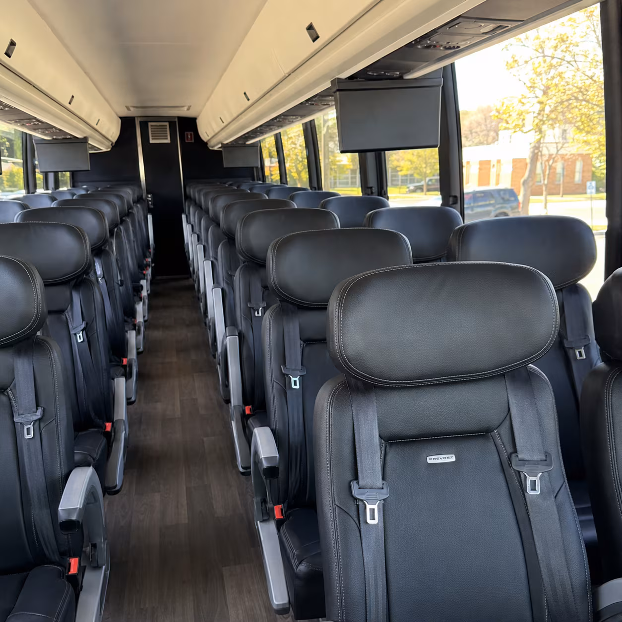 maricopa 45 passenger charter bus inside