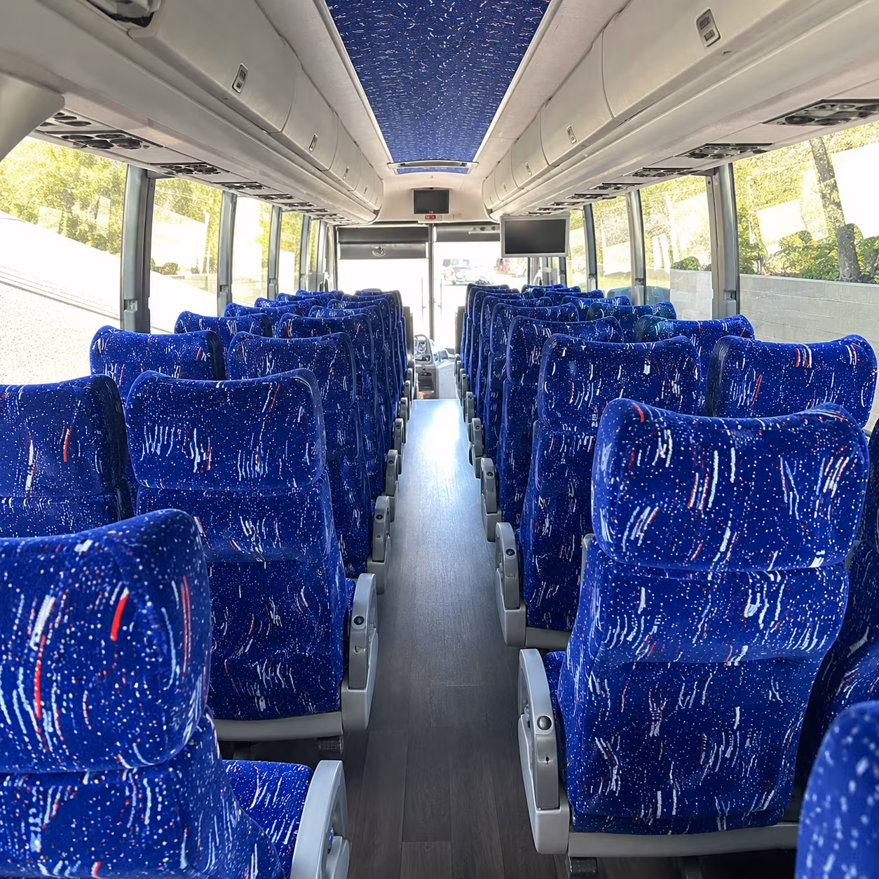 maricopa 50 passenger charter bus interior