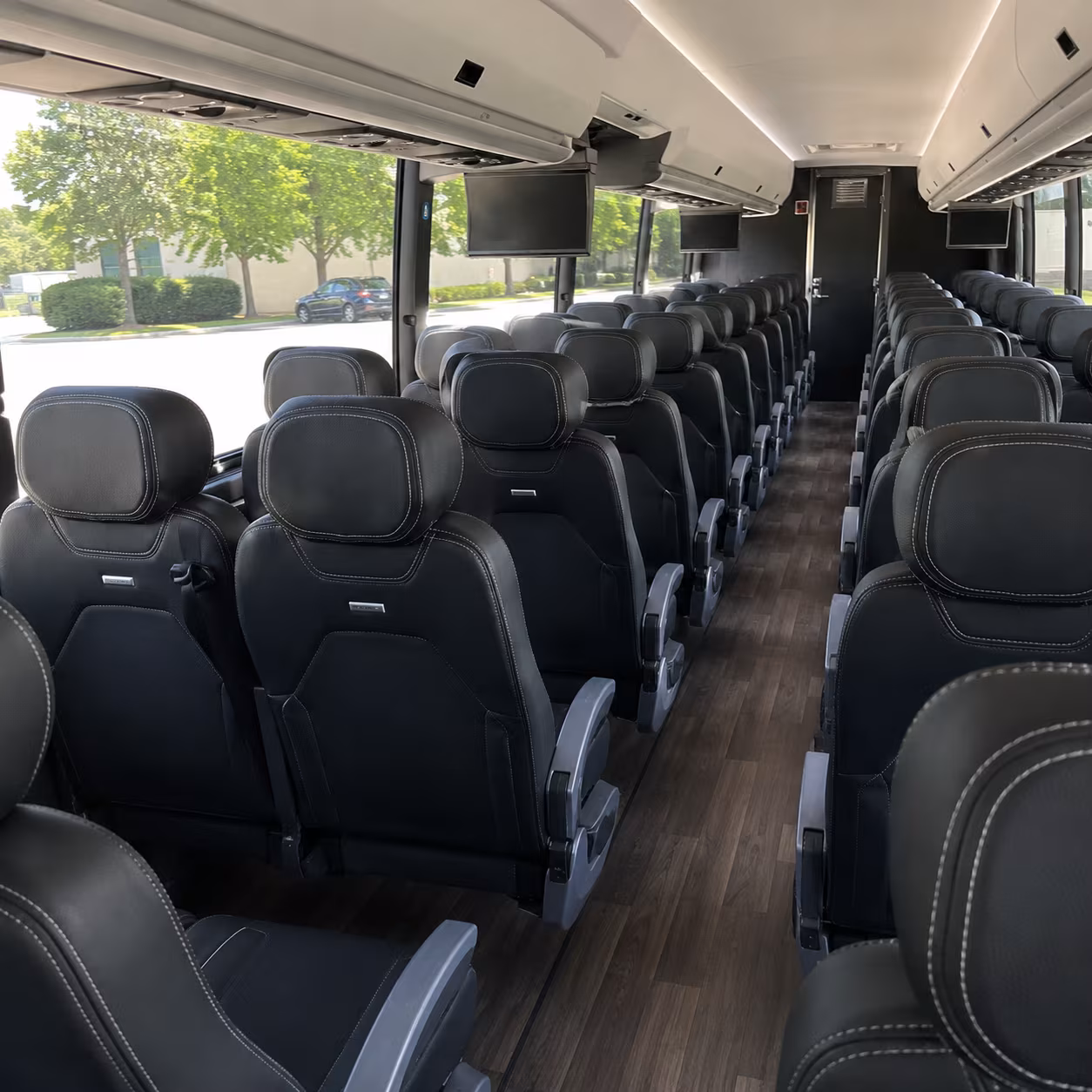 maricopa 56 passenger charter bus interior