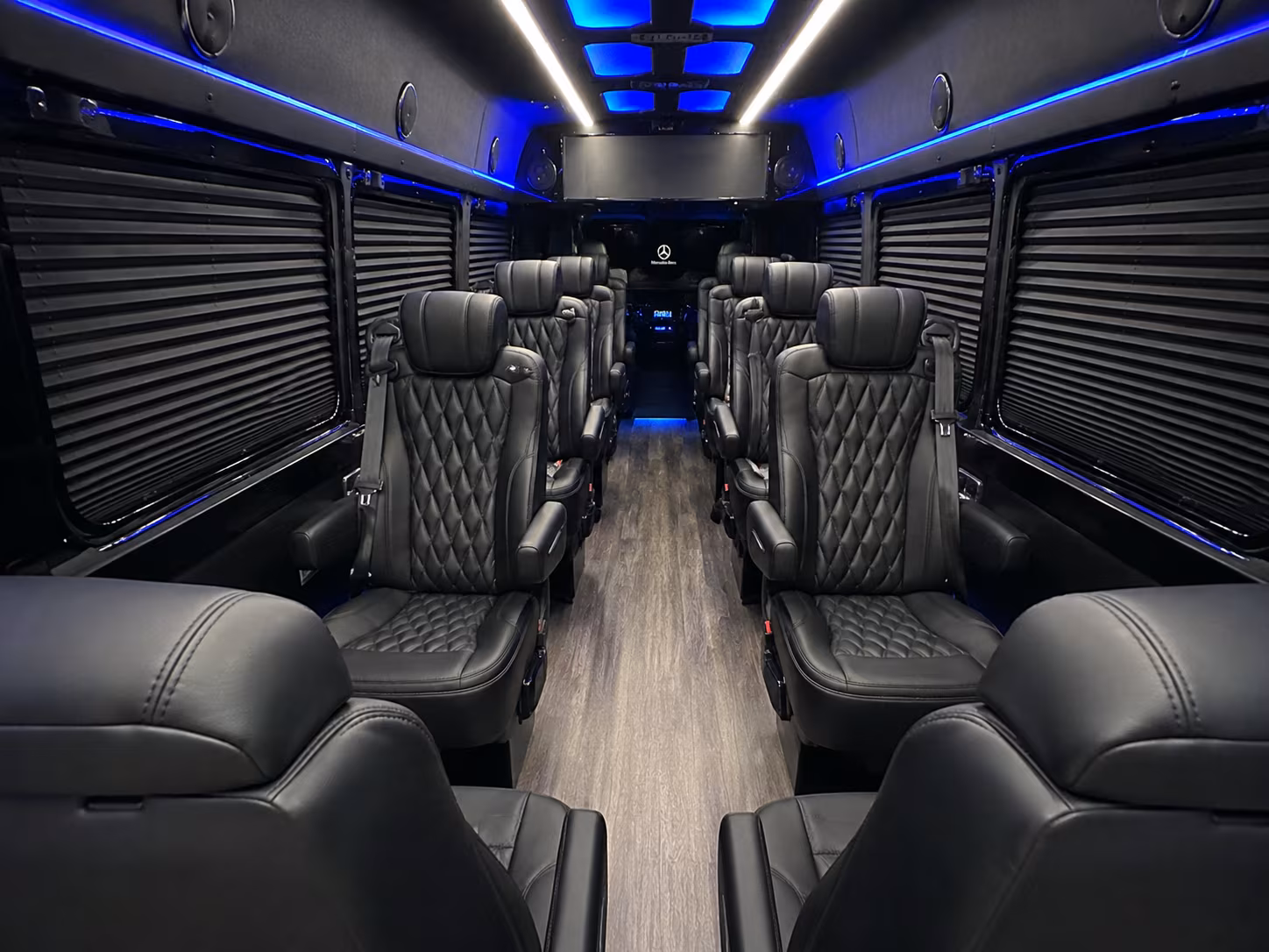 maricopa sprinter van with driver inside