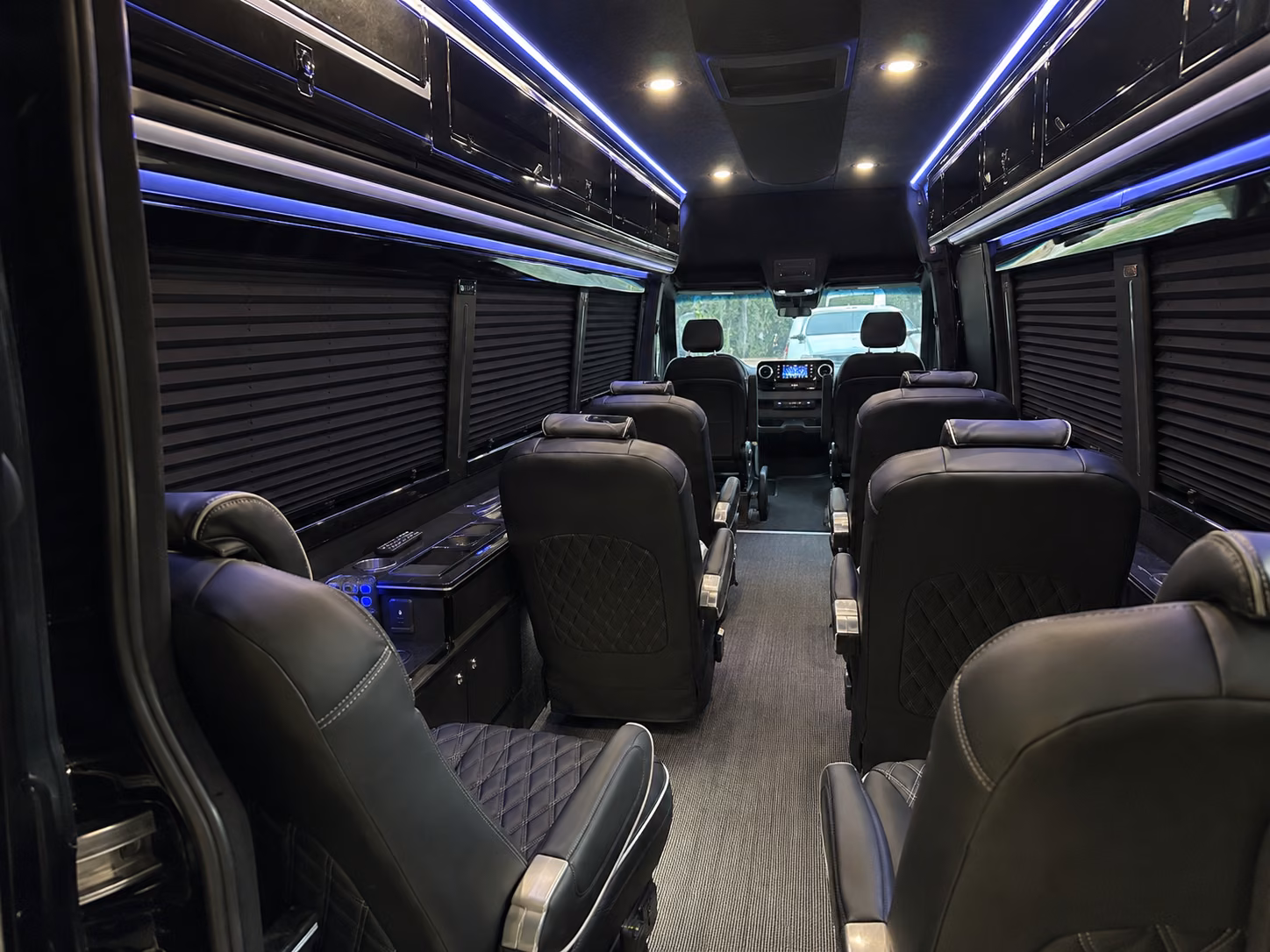 sprinter vans for executive transfers and small group convention travel